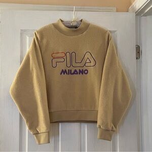 Fila Milano Vella Mock Neck Sweatshirt Fleece